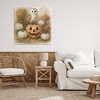 Stupell Industries Autumn Harvest Owl & Jack-o-Lantern Canvas Art - 3 of 4