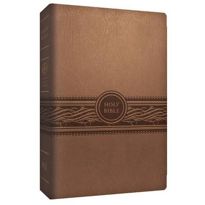 Personal Size Large Print Bible-Mev - by  Passio (Hardcover)