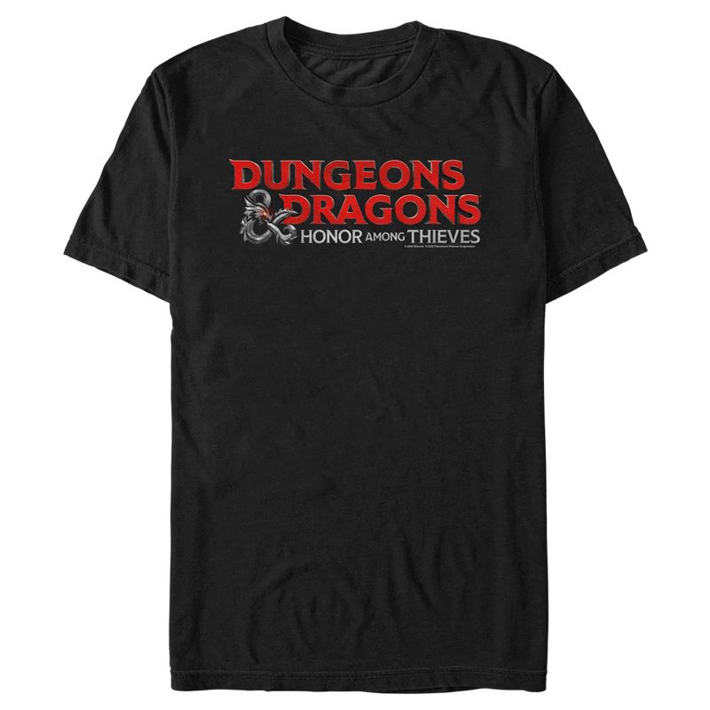 Men's Dungeons & Dragons: Honor Among Thieves Movie Logo T-Shirt, 1 of 6