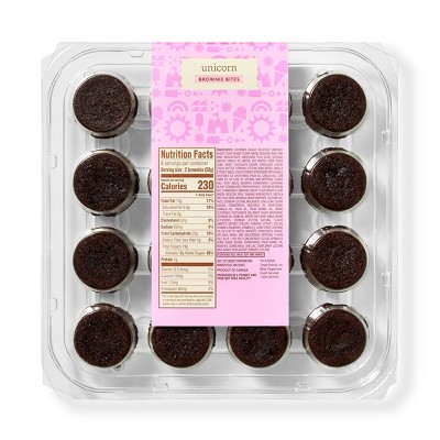 Summer Unicorn Brownies Party Platter - 14.1oz - Favorite Day™