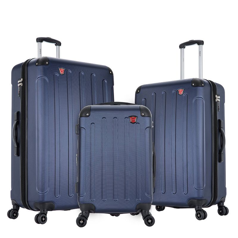 DUKAP Intely Smart 3pc Hardside Checked Luggage Set with Integrated Weight Scale and USB Port, 4 of 12