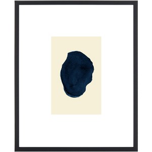 Fairy Fingerprint - 16" X 20" - Antique Ivory/Navy - Framed Wall Art - WLA2047 - Safavieh - 1 of 4