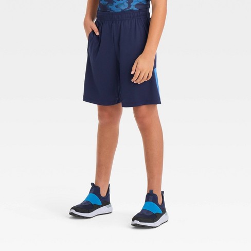 Boys' Training Shorts - All In Motion™ Navy Blue S : Target
