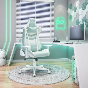 Vynxaria TS86 Ergonomic Pastel Gaming Chair - Stylish Comfort with Adjustable Features - 1 of 4