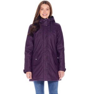 Weatherproof Women's Hooded Rain Slicker - 1 of 4
