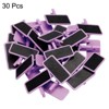 Unique Bargains Wood Smooth Wedding Party Clip Design Chalkboard Orange 30 Pcs - 3 of 4