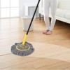 JANSNO Self-Wringing Twist Mop with 57" Long Handle for Multi-Space Cleaning - 4 of 4