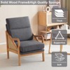 Karl Home Solid Wood Armchair - 3 of 4