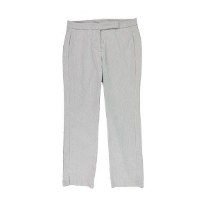 Alfani Womens Cropped Slit-Hem Casual Trouser Pants - 1 of 2
