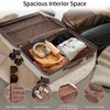 Lyngins 4-Piece Luggage Set– 16"+20" Carry on Luggage, 24"&28" Expandable Spinner Suitcases with 360° Silent Wheels, 4 Packing Boxes,Telescopic Handle - 2 of 4