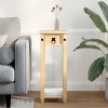 vidaXL Plant Stand Honey - 3 of 4