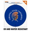 Virginia State University Primary Logo Automotive Car Window Locker Circle Bumper Sticker - 2 of 4