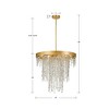 Crystorama Lighting Winham 6 - Light Chandelier in  Antique Gold - 3 of 4