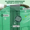 EAGLE PEAK Greenhouse Repair Tape 4”x10”, Heavy Duty Clear Waterproof Patch Kit - 4 of 4