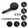 ONWITH Classic High Pressure Single Handle 6-Spray Patterns Rain shower Head with Handheld Shower - 4 of 4
