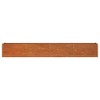 vidaXL Raised Flower Box - Corten Steel Garden Planter - Weathering Steel Decorative Outdoor Patio Planter - 126"x15.7"x17.7" - Rusty Brown Shade - 4 of 4