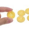 Unique Bargains Resin Craft DIY Round Flat 4-Hole Replacement Sewing Buttons 10 Pcs - 4 of 4