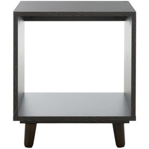 Yona Open Shelf Accent Table - ACC5739B - Black - Safavieh - 1 of 4