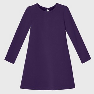 City Threads USA-Made Cotton Fleece Soft A-Line Dress - 1 of 4