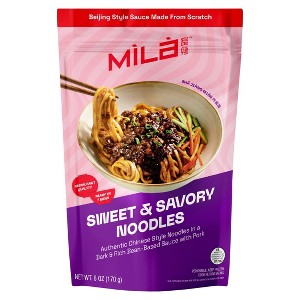 MiLa Frozen Sweet & Savory Pork Noodles - 6oz - 1 of 4
