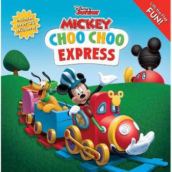 Disney Mickey Mouse Clubhouse: Choo Choo Express Lift-The-Flap - (8x8 with Flaps) by  Editors of Studio Fun International (Paperback)