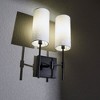 Quorum Lighting Hamilton 2 - Light Sconce in  Matte Black - 3 of 4