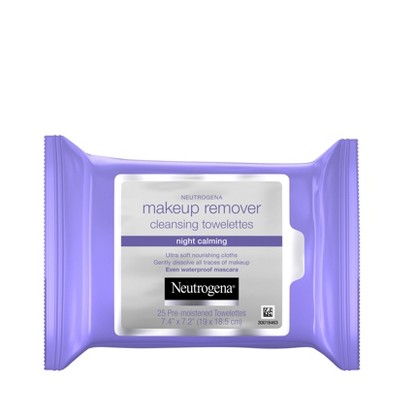 Neutrogena Makeup Remover Night Calming Cleansing Towelettes - 25ct