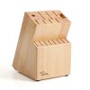 Our Table 18 Piece Stainless Steel Forged Triple Riveted Cutlery Block Set in Black - 2 of 4