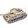 Level 3 Model Kit of Panzer IV Ausf.H "Mid Version" Tank with 2 Scheme Options 1/35 Plastic Model Kit by Airfix - 2 of 4
