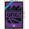 Trends International NBA Sacramento Kings - Logo 25 Framed Wall Poster Prints - 3 of 4