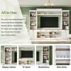Kumasinova 108"W x 80"H On-Trend Entertainment Wall Unit Set with Ample Storage Space,Oversized TV Stand for TV up to 70" for Living Room - 4 of 4