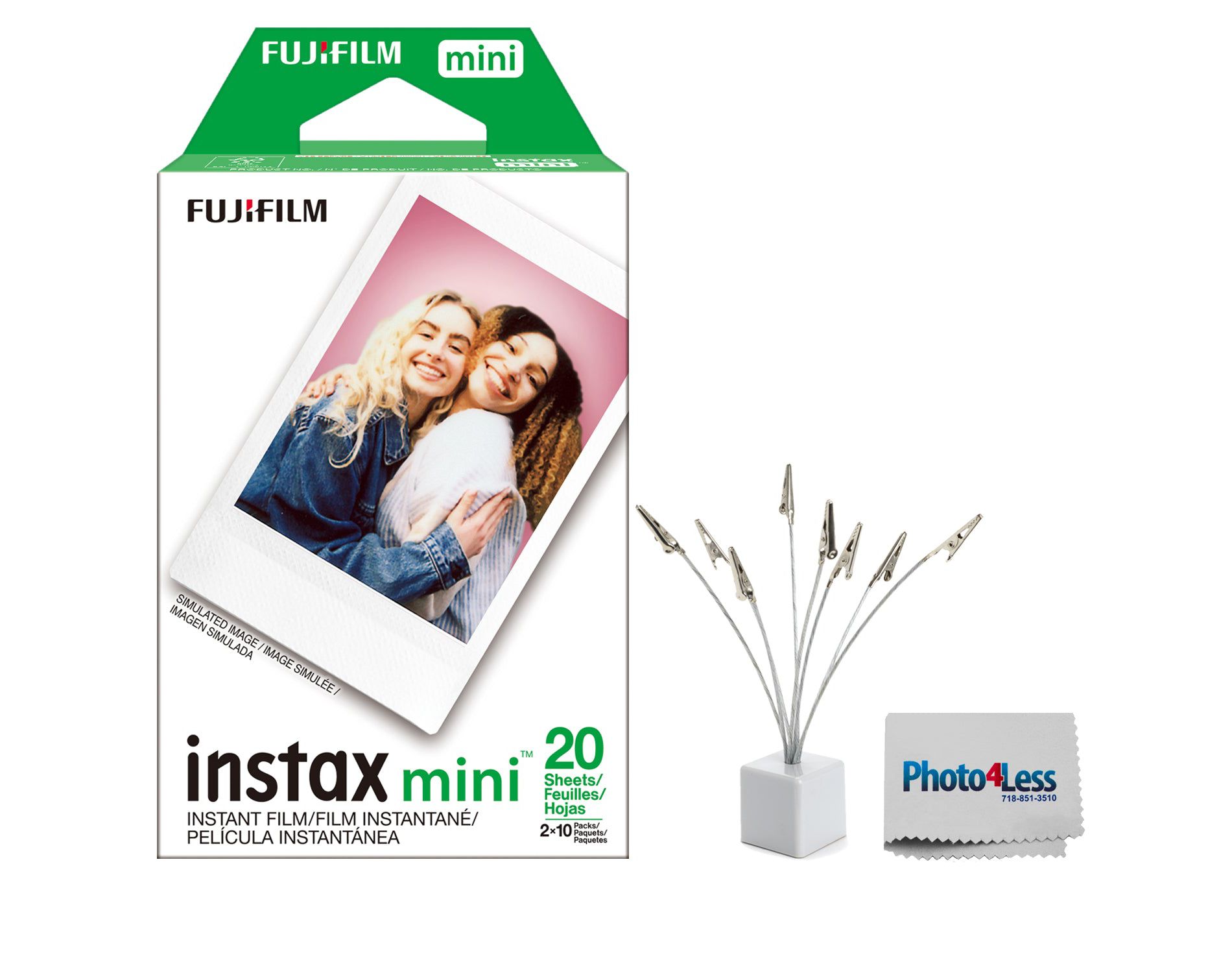 Fujifilm Instax Mini Twin Pack Instant Film (16437396)