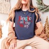 Simply Sage Market Women's Jingle All The Way Colorful Short Sleeve Graphic Tee - 2 of 4
