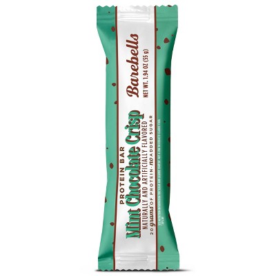 Barebells Minty Chocolate Crisp Nutrition Protein Bars - 20g Protein - 7.76oz/4pk