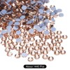 Unique Bargains DIY Hotfix Rhinestones Flatback Crystal Glass Gems 1440 Pcs - 3 of 4