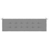 vidaXL Garden Bench Cushion Gray 70.9"x19.7"x1.2" Oxford Fabric - 4 of 4