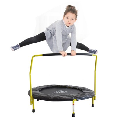 Teamson by Crowntec 36' Trampoline with Handle for Kids