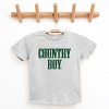 Country Boy Puff Print - Youth Short Sleeve Graphic T-Shirt and Toddler Short Sleeve Graphic T-Shirt - 3 of 4