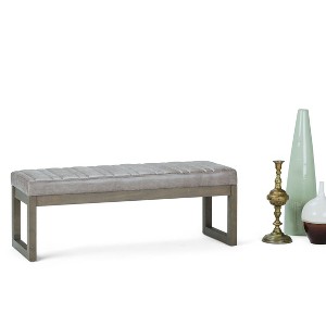 NicBex Storage Bench Rectangle Storage Tufted Ottoman Bench for Bedroom, Entryway - 1 of 4