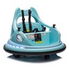 12V Kids Ride On Bumper Car Electric Car for 1.5-5 Years Remote Control LED Lights Bluetooth 360¡ã Spin Anti-Collision Padding Five-Point Safety Belt - 4 of 4