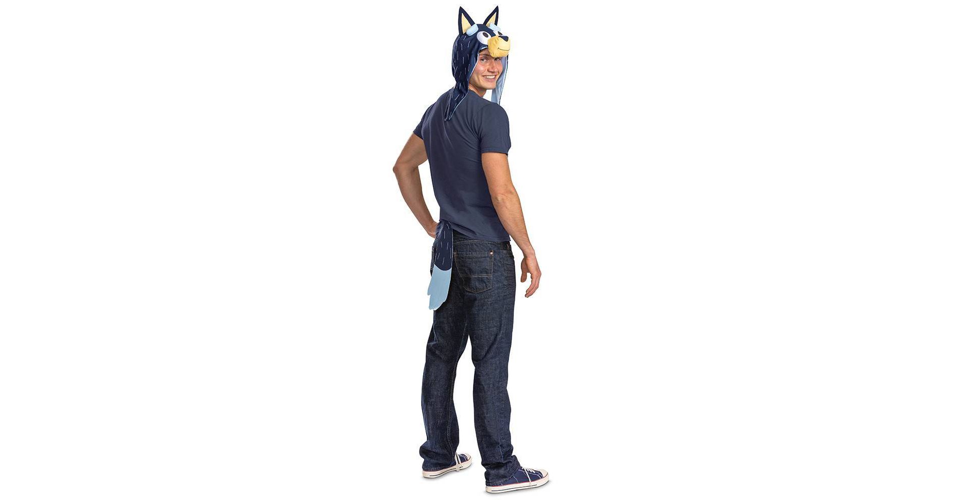 BBC Bluey Bandit Adult Halloween Costume Accessory Kit One Size Fits Most