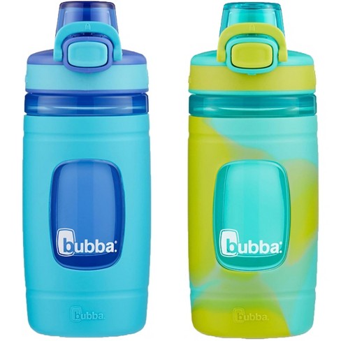 Bubba Kids 16 oz Flo Plastic Water Bottle - Island Teal Wash/Pool Blue