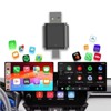Link 2‑in‑1 Wireless CarPlay & Android Auto Adapter – Plug‑and‑Play Dongle for Wired CarPlay Systems (iOS 10+, Android 11+) - 3 of 4