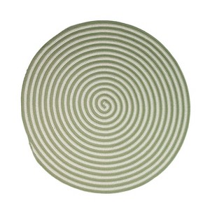Colonial Mills Tiki Spiral Doormats - Thai Basil 35” x 35” - 1 of 1