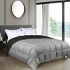 Brushed Microfiber Reversible Comforter Medium Weight Down Alternative Bedding by Blue Nile Mills - image 2 of 4