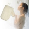 Unique Bargains Bath Shower Gloves 7.48"x6.69" Beige 1 Pc - 2 of 4