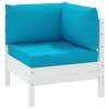 vidaXL Pallet Cushions 3 pcs Light Blue Oxford Fabric - 3 of 4