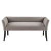 NicBex Accent Nailhead Trim Ottoman Bench with Back & Flared Arms,Upholstered Bedroom Bench Shoe Bench for Living Room,Bedside - 3 of 4