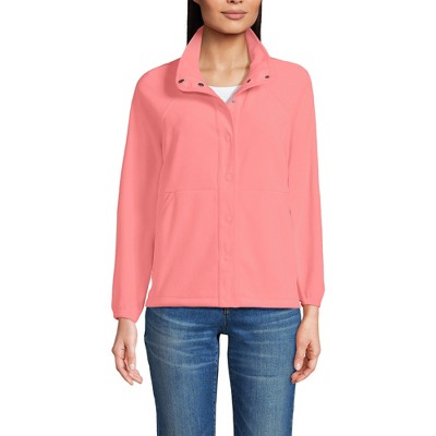 Lands' End Women's Anyweather Fleece Snap Front Jacket
