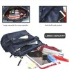 Wikineon Stylish Women's Purses in Classic Navy: Sleek Design with Practical Pockets, Perfect for Daily Errands, Office Days, or Casual Outings - 4 of 4